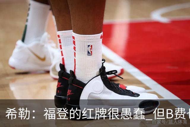 希勒：福登的红牌很愚蠢 但B费也应该被红牌罚下，如果罚就都得罚